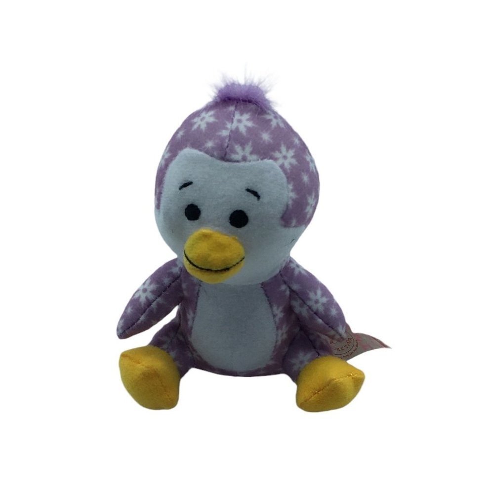 Build-A-Bear Workshop Twinkles Penguin Plush Mini 4" Purple 2013 Snowflakes